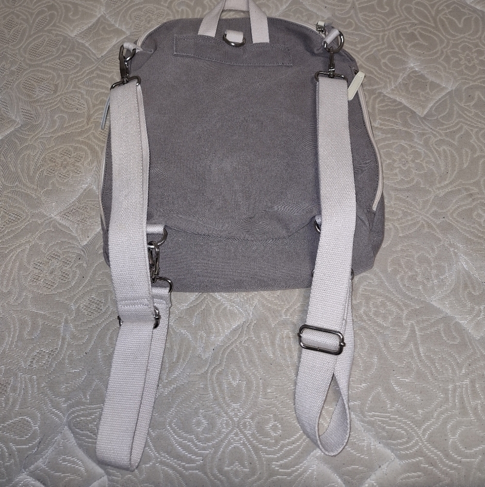 A Canvas Artisan boho backpack/bag, satchel carry-all. - Picture 6 of 9